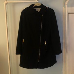 Michael Kors black trench coat